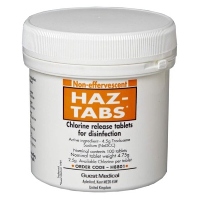 Haz-Tabs tabletki z chlorem do dezynfekcji