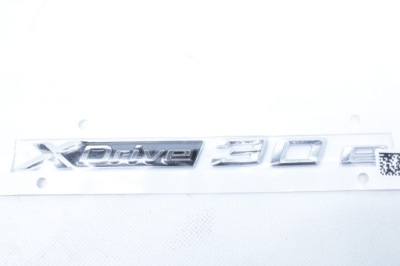 Эмблема значок надпись крышки задняя xdrive30e bmw g01 x3 g02 x4 8737323 фото №1