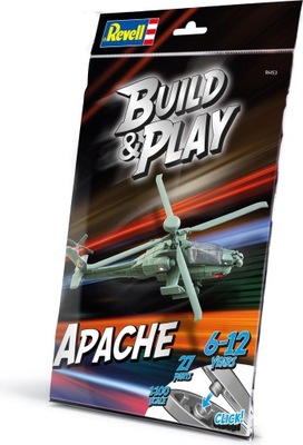 Build & Play AH-64 Apache Skala 1/100