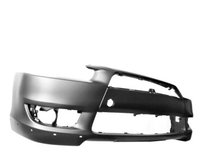 Бампер передній mitsubishi lancer '07- спойлер фото №1