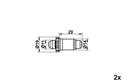 ATE SAMOREGULATOR ZAPATAS FRENOS BEBNOWEGO BMW 1 E81 1 E82 1 E87 1  