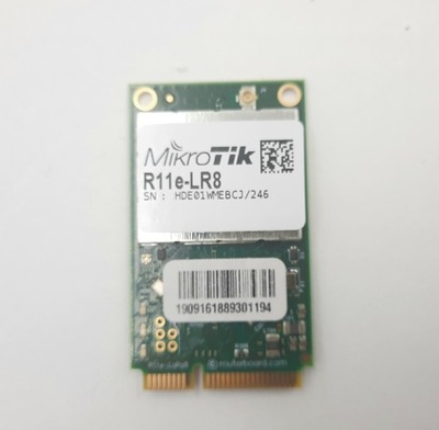 MikroTik RouterBOARD R11e-LR8, LoRa8, LoRa