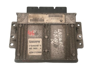 RENAULT CLIO II 1.2 UNIDAD DE CONTROL DEL MOTOR ECU 8200164728 8200153837  