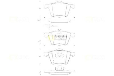 Starline тормозные колодки тормозные ford galaxy vw sharan 2. фото №1