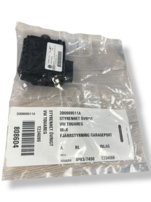 Vw touareg модуль блок управления pilot bramy 3d0909511a фото №1