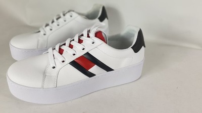 TOMMY HILFIGER BUTY TENISÓWKI TRAMPKI SNEAKERSY 41