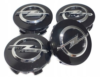 4 PIEZAS OPEL TAPACUBOS KAPSLE DEKLE PARA ALUFELG 54MM/46MM  