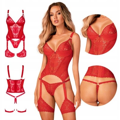Belovya Gorset i Stringi Obsessive M/L
