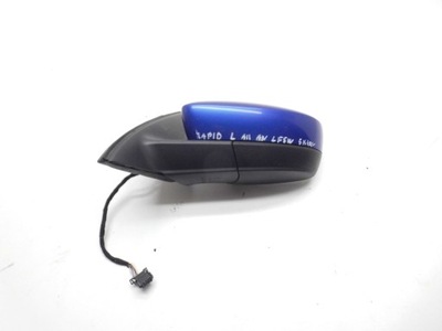 Дзеркало skoda rapid 5ja ліва 5 кабелі lf5w оригінал фото №1