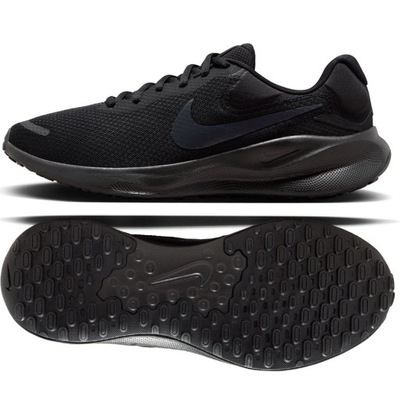 Buty Nike Revolution 7 FB2207 005 - CZARNY, 45 1/2