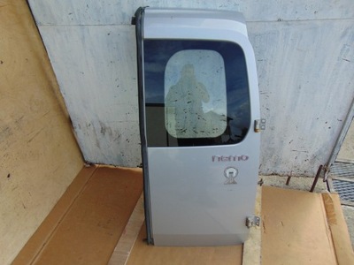 Дверь правый задняя citroen nemo серебристый с стекло фото №1