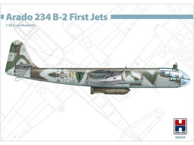 Samolot Arado Ar 234 B-2 First J. 48009 Hobby 2000