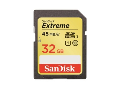 karta SanDisk SDHC Extreme 32GB 45MB/s