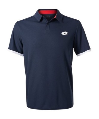 KOSZULKA LOTTO POLO AYDEX IV MEN NAVY S