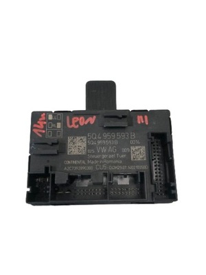 Модуль дверь левый перед seat leon iii 5d 5q4959593b фото №1