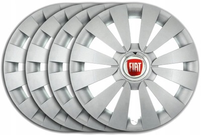 TAPACUBOS 15'' FIAT STILO PUNTO 500C QUBO DOBLO SKS  