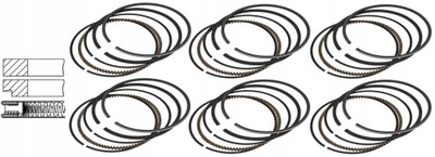 Кільця поршневі kia sedona sorento opirus 93mm фото №1