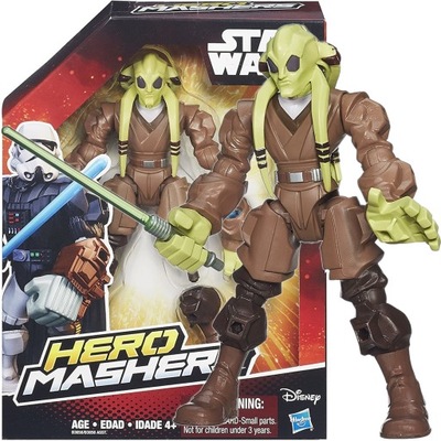 STAR WARS HERO MASHERS FIGURKA JEDI KIT FISTO