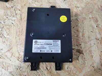 Модуль телефона passat b6 3c0035729g фото №1