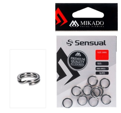 KÓŁKA SPINNINGOWE KÓŁKO ŁĄCZNIKOWE MIKADO 7 mm 5 kg SENSUAL