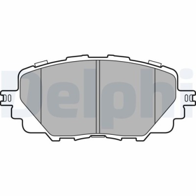 Гальмівні колодки гальмівні mazda mx-5 iv 15- - delphi lp3284 фото №1