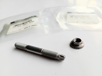 Шпилька гайка коллектор renault dacia nissan tce 7703027539 m6x50 фото №1