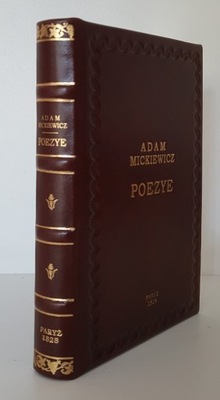 Mickiewicz - POEZYE ....Tom 1 Paryż 1828 PORTRET
