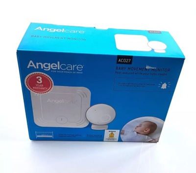 ANGELCARE CZUJNIK MONITOR RUCHU ODDECHU ALARM AC027 JAK NOWE