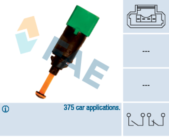 FAE ВИМИКАЧ СВІТЛА СТОП 24899 FAE 22-73-0001