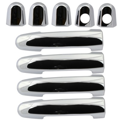 Хром накладки na ручка toyota camry solara rav4 фото №1