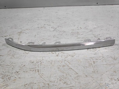 Vw touareg молдинг бампера лівий перед хром фото №1