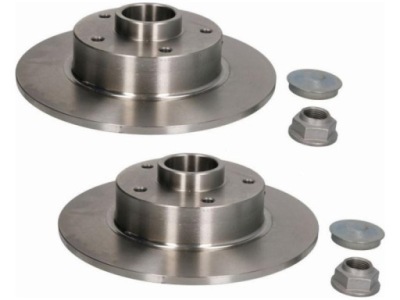 Тормозные диски задняя renault scenic iii 1.2-2.0 09-16 grand scenic iii 1.5 2.0 09-16 фото №1