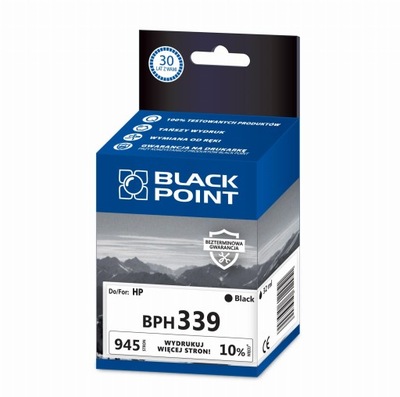 Kartridż atramentowy Black Point BPH339 czarny