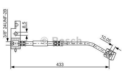 ПАТРУБОК ТОРМОЗНОЙ ГИБКИЙ BOSCH 1-987-476-149