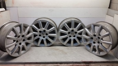 LLANTAS DE ALUMINIO OPEL ZAFIRA B II 16 INTEGROS 5X110 6.5J ET37 4 PIEZAS JUEGO  