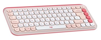 Klawiatura bezprzewodowa LOGITECH Pop Icon Keys Różowy