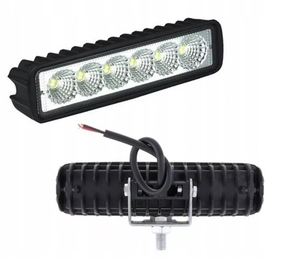 Lampa LED robocza halogen szperacz 18W OFF ROAD