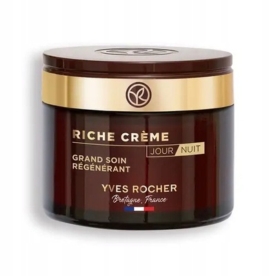 Yves Rocher Przeciwzmarszczkowy Krem Intensywnie Regenerujący Creme Riche