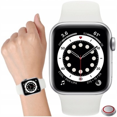 Apple Watch 6 44mm srebrny cellular NFC LTE eSIM