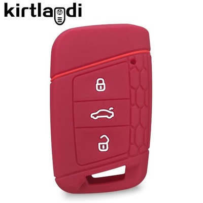 SHRY KEY CASE COVER FOR SKODA KODIAQ OCTAVIA RAPID FABIA KAROQ FOR VW PASSA  