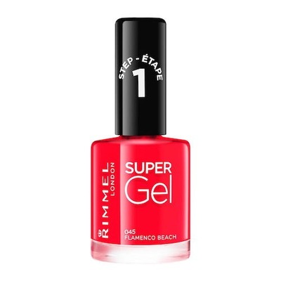 Rimmel London 045 Flamenco Beach STEP1 Super Gel Lakier do paznokci 12ml (W