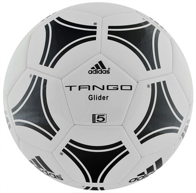 Piłka nożna adidas Tango Glider biało-czarna S12241 R. 5