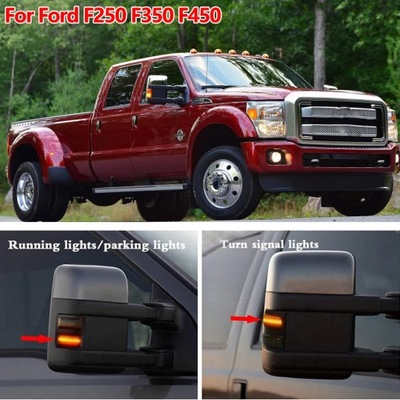 FLOTANTE LUZ DIRECCIONAL DIODO LUMINOSO LED COCHE PARA 08-16 FORD F250 F350 F450 F550  