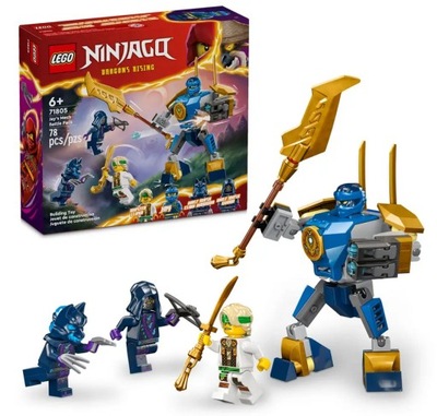 LEGO NINJAGO 71805 Zestaw bitewny z mechem Jaya - klocki