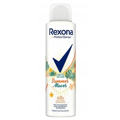 Rexona Women Summer Moves antiperspirant v spreji 150