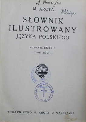 Słownik ilustrowany języka polskiego Tom II