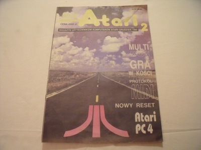 Czasopismo Moje Atari nr 2 Grudzień 1990