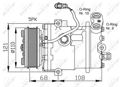 COMPRESSOR AIR CONDITIONING 32197  