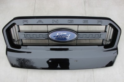 Решётка радиатора решётка радиатора хром капот ford ranger 15-18 eb3b-8350-a фото №1