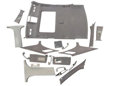 Podsuftika чорна ручки пластики bmw e39 седан фото №1